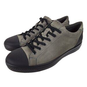 ECCO Ethan Men's Lace up Sneaker 11.5 US Black/Dove Grey